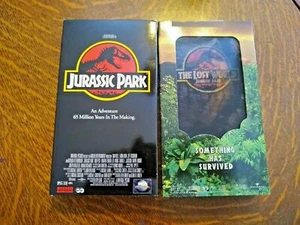 Jurassic Park 1 & 2 The Lost World, VHS, 1993, Steven Spielberg Lot - Bild 1 von 6