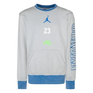 Nike Boys Air Jordan Jumpman Elevated Classics Crew Sweatshirt Large $55 - Picture 1 of 3