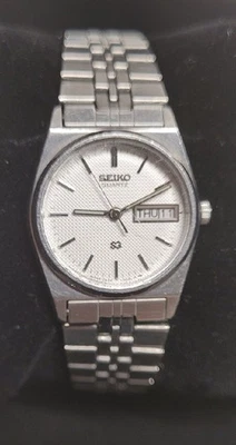 Vintage Seiko Quartz Women’s Watch Day/Date 2A23-0029, Cleaned & New Battery - Image 1 of 4