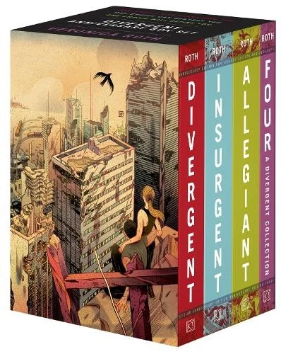 Veronica Roth Divergent Anniversary 4-Book Box Set (Paperback) Divergent - Image 1 of 1