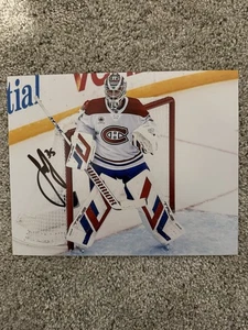 Samuel Montembeault Signed 8x10 W/COA CANADIENS F - Picture 1 of 1