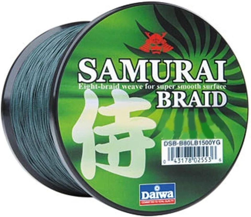 Daiwa Samurai Braided Line 15lb 150yd Filler - Image 1 of 1