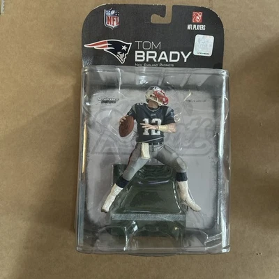 Figura de acción McFarlane NFL Tom Brady New England Patriots serie 2008 usada en caja Foto 1 de 4