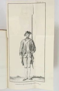 [Militaria] Ordonnance de l'infanterie + soldats de Gravelot + manoeuvres - 1766 - Picture 1 of 1