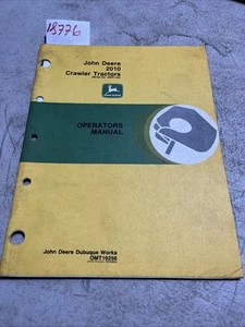 John Deere 2010 Crawler Tractors Operators Manual OMT19256 - Picture 1 of 6