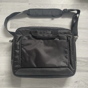Dell Black Multi Compartment 15” Laptop Bag Travel with Shoulder Stra - Afbeelding 1 van 19