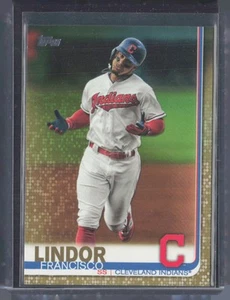 2019 Topps #269 Francisco Lindor Gold #/2019 - Picture 1 of 2