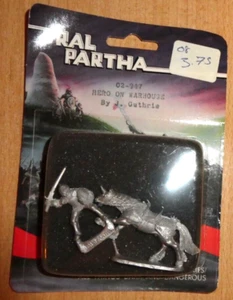 Ral Partha RP-02 -947 Mounted Knight on Armored Warhorse (Hero on Horse) - Picture 1 of 1