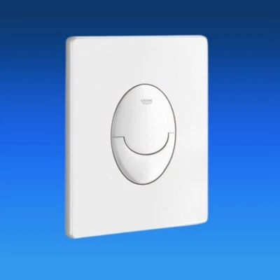 Grohe Skate Air Piastra Di Attivazione Copertura Verticale Bianca #38505SH0 - Image 1 of 2