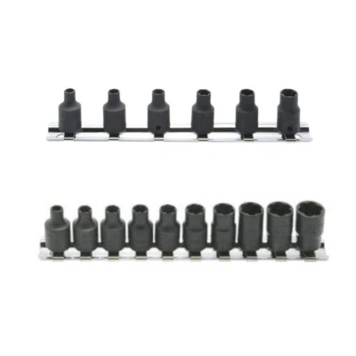 Ko-Ken RS2127 1/4(6.35mm) Nut Twister Socket Set on Rail [6pcs/10pcs] koken - Image 1 of 3