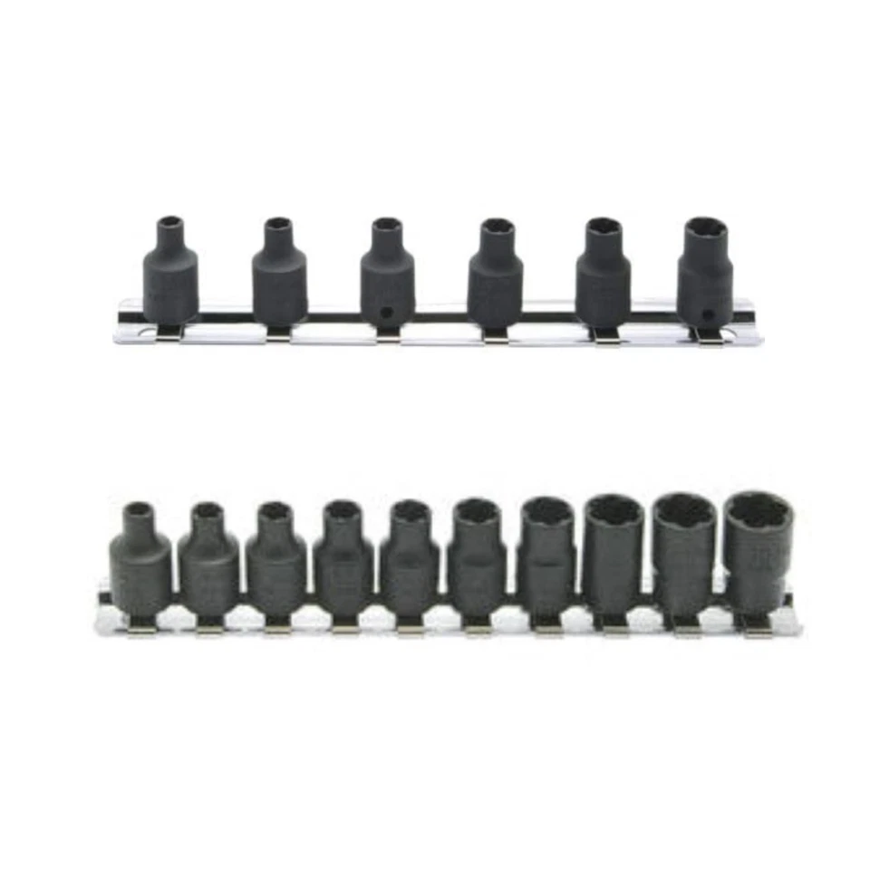 Ko-Ken RS2127 1/4(6.35mm) Nut Twister Socket Set on Rail [6pcs/10pcs] koken - Image 1 of 3