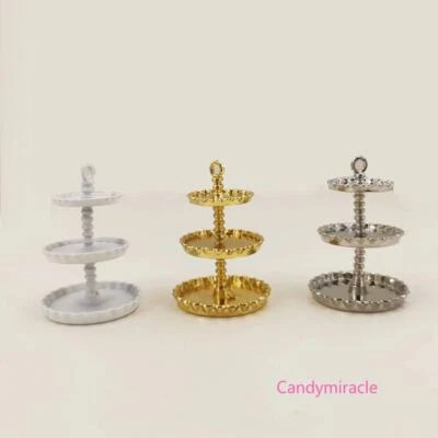 CANDYMIRACLE Maßstab 1:12 Puppenhaus Miniatur Kuchen Stand Party Küche Zubehör Weihnachten