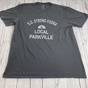 SD Strong Vodka Distillery Local Parkville Graphic T Shirt Mens Size XL Spirits - Picture 1 of 7