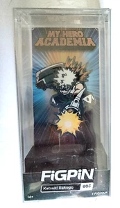 FiGPiN MY HERO ACADEMIA #803 KATSUKI BAKUGO ENAMEL PIN NEW - Picture 1 of 5