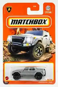 Matchbox Lamborghini LM002 FLAT SILVER 2024 Matchbox #96 - Foto 1 di 1