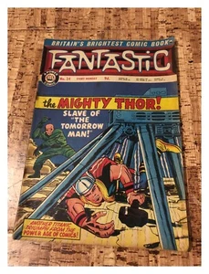 Vintage Marvel Comic: Fantastic Comic No. 24 - 1964 - Feat. The Mighty Thor - Imagen 1 de 11