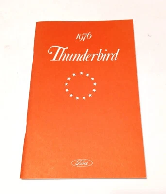 Ford Thunderbird 1976 fabricante de equipos originales manual del propietario Foto 1 de 4