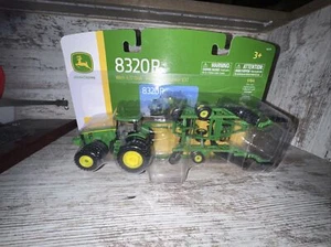 1/64 Scale John Deere 8320R Tractor With 637 Disk  Die-Cast Ertl - Picture 1 of 6