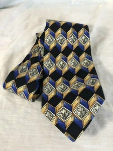 Nordstrom Robert Talbott Neck TieGeometric Hand Sewn  4" Made in USA - Picture 1 of 4