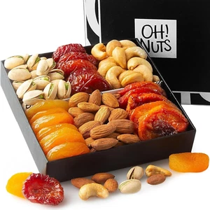 Gourmet Dried Fruit & Nuts Gift Basket - Perfect for Any Celebration! - Picture 1 of 12