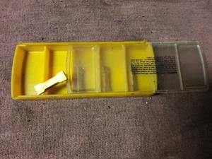 4 NEW KENNAMETAL GC 4312 CARBIDE INSERTS.  GRADE: KC850.  DOGBONE INSERT - Picture 1 of 3