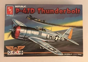 AMT/ERTL 1/48 Republic P-47D Thunderbolt Plastic Model Kit 8886 NIOB 1990 WWII - Picture 1 of 12