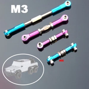 Alu Spurstange Lenkgestänge Spannschloss Lenkservo Für 1/10 RC Auto Buggy Modell - Bild 1 von 17