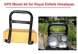 Schwarzes "GPS Mount Kit passend für Royal Enfield Himalayan 411" - Bild 1 von 8