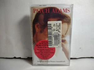 Rare HTF New sealed Patch Adams Original Motion Picture Soundtrack Cassette 1998 - Picture 1 of 6