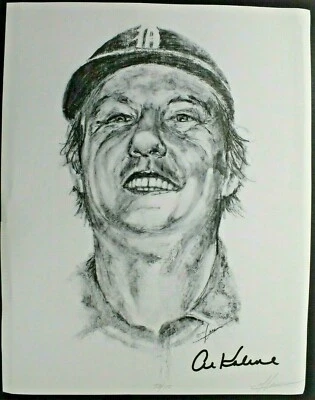 Al Kaline Detroit Tigers HOF 11x14 Limited Edition Litho Print Autographed JSA  - Image 1 of 4