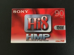 Sony Hi8 HMP 90 Tapes - BRAND New And Sealed - Picture 1 of 3
