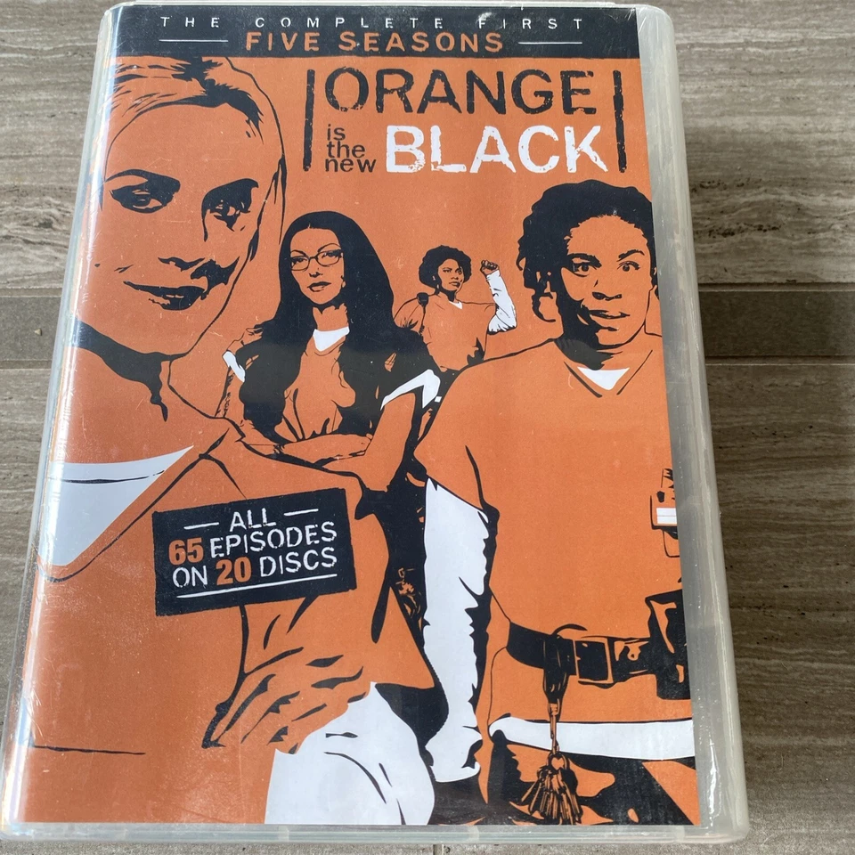 Orange Is The Black TV Series Complete First Five Seasons DVD 1 2 3 4 5