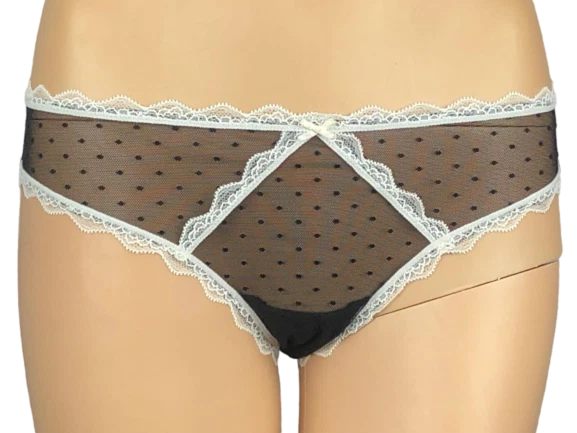 VICTORIA'S SECRET DREAM ANGELS BRAGUITA SUIZA DE ENCAJE A LUNARES DESCARADA XS S M L XL NUEVA CON ETIQUETAS Foto 1 de 1