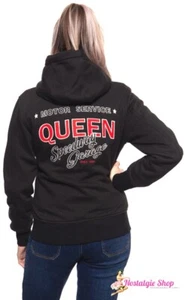 Queen Kerosin Rockabilly Vintage Hoodie 2-lagig, Wind und Wasserfestes Futter !! - Bild 1 von 3