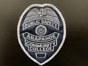 Arapahoe Community College Public Safety Patch Littleton Colorado - Picture 1 of 3