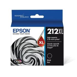 Cartucho de tinta original Epson 212XL de alto rendimiento negro magenta cian amarillo T212XL - Imagen 1 de 16