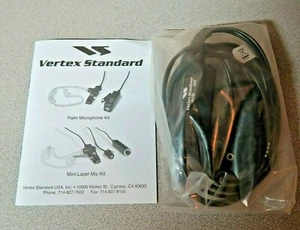 Vertex Standard VH-120 3-Wire Microphone Mic Earphone VX-600 VX-800 VX-900 - Picture 1 of 4