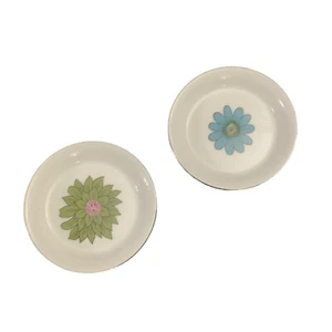 Juego de mini platos de colección creativo japonés té de flores de porcelana té té MCM retro - Imagen 1 de 6