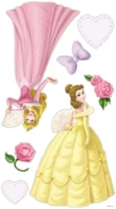 Pegatinas de pared autoadhesivas de princesa Disney 25 pegatinas Blue Mountain - Imagen 1 de 3