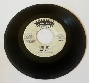 Mary Wells- Sweet Love 45rpm Jubilee JB 5695 Promo 1970 Northern Soul VG+ - Picture 1 of 2