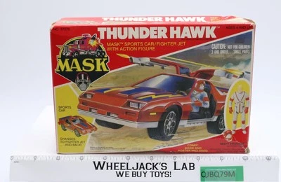 Thunderhawk Matt Trakker 100% полный с коробкой МАСКА 1985 винтажный экшн-автомобиль - Изображение 1 из 4