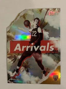 2024-25 Topps Finest Arrivals Kyle Filipowski Gold /50 RC #A-12 Utah Jazz - Bild 1 von 2