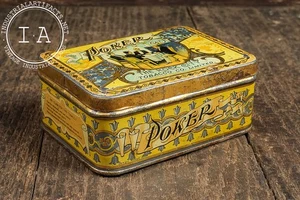 Ancienne boîte à tabac « Poker Cut Plug » Rock City - Photo 1/9