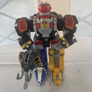 Deluxe Dino Megazord Mighty Morphin Power Rangers 1991 Bandai incompleto - Imagen 1 de 9