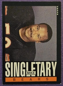 1985 Topps #34 Mike Singletary Football card Chicago Bears! HOF! - Picture 1 of 2
