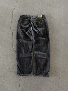 Crazy Vintage Polo Jeans CO Y2K Japanese Baggy Jeans 38x31 - Picture 1 of 6