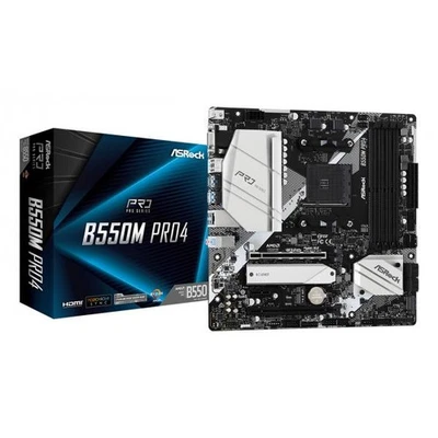 ASROCK MB AMD AM4 B550/4DDR4/6SATA3 - Immagine 1 di 4