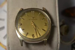Vintage 1960s WITTNAUER 11WSG2 10KGF 17J Manual Wind Men's Watch --4 Repair - Picture 1 of 12