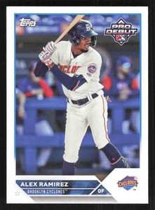 2023 Topps Pro Debut #PD-182 Alex Ramirez Base Prospect