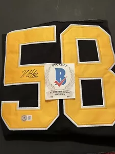 Kris Letang Signed Autographed Penguins Jersey RARE BECKETT COA BAS BH18259 - Picture 1 of 5